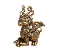 KUKUUU Statue Miniature de Dragon en Laiton, Sculpture ornementale for la Maison ou la Table