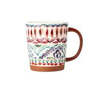 KUKUUU Tasse à café en céramique colorée de 430 ml de grande capacité, tasse à petit déjeuner, tasse à boire au lait, tasse à thé (B)