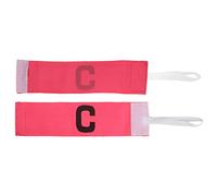 Kukyller 10pcs Captains Brassbands, Captain Arm Bands for Soccer C Word Elastic Sport Arm Band Utilisation pour Le Football, Le Rugby et Plus (Rose)