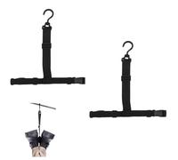 Kukyller 2 PCS Ceinture de Cintre de Botte de Wader de Pêche Sangle de Bottes de Wader Réglable Sangle à Boucle Rotative Cintres de Botte de Pêche pour Bottes de Pêche Ceintures Suspendues