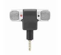Kukyller 3 5mm Wireless Microphone Stereo Omnidirectional Mic Portable Microphone Microphone Voice Amplifier Wireless for Mobile Phone Pc Laptop