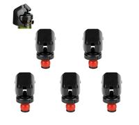 Kukyller 5pcs Wine Champagne Bottle Stopper, Levier Bras réutilisable des Bouchons de vin avec Bouteille de Bouteille en Caoutchouc (Noir)