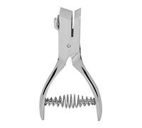 Kukyller Badge Hole Punch, Metal Handheld Slot Hole Punch,No Burrs,One Slot Badge Puncher for Id Card