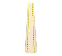 Kukyller Bracelet Mandrel Sizer, Bangle Size Measure Gauge Wrist Measurement Tool Reusable Plastic Bracelet Mandrel Shaping Bangle Sizer Tool for Jewelry