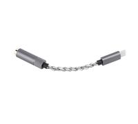 Kukyller Convertisseur de Prise Casque de Type C à 4,4 mm, unité de Conversion de Signal Audio numérique