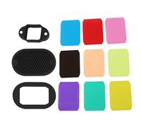 Kukyller Diffuseur Flash, Kit de Filtre de lumière Universel Ensemble de Filtres en Gel 9 Ensemble d'accessoires pour Appareil Photo