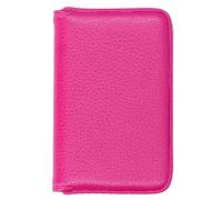 Kukyller Étui pour cartes de visite, organisateur d'affaires en cuir PU, porte-badge de poche avec boucle magnétique pour hommes et femmes (001#)