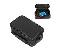 Kukyller Fireproof Document Box,Portable Fireproof Document Bag Fire Proof File Boxes with Lock for Documents (Black)