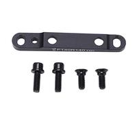 Kukyller Flat Mount Disc Brake Adapter, Flat Caliper to Mount Disc Brake Adapter Accessory (F140/160)