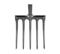 Kukyller Fourche à Creuser Fourche à bêcher Fourche de Jardin Outil de Jardin Robuste Anti-Casse Fourche à bêcher de Jardin Grande Fourche à Pas de Sol pour Creuser aérer Le Sol sans (5Vous)