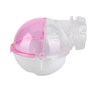 Kukyller Hamster Wheel, 13cm Silent Exercise Wheel Quiet Spinner Running Cage Accessory for Dwarf Hamsters Rats (Pink)