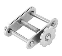 Kukyller Hose Clamp, Adjustable Swivel Screw Flow Control Tubing Clamps Rubber Tube Sealing Clip for Compressor