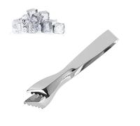 Kukyller Ice Tongs, Small Stainless Steel Sugar Tongs for Coffee Bar Home Kitchen Ice Sugar Cubes Bar Accessory (Mirror)