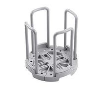 Kukyller Rack de Bol, Organisateur de Porte-Bol rétractable Organisateur d'organisateur pour Les Baguettes de Cuisine (Gris)