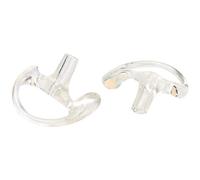Kukyller Remplacement du moule d'oreille, insert d'oreille en silicone, accessoire d'écouteur radio bidirectionnel, écouteur de tube de bobine acoustique pour la plupart des kits (Petit diamètre: