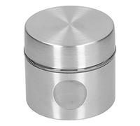 Kukyller Stainless Steel Container, Food Storage Jar Sealed Coffee Can Kitchen Canister for Tea Coffee Bean Sugar (Argent)