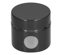 Kukyller Stainless Steel Container, Food Storage Jar Sealed Coffee Can Kitchen Canister for Tea Coffee Bean Sugar (Noire)