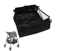 Kukyller Support de Rangement sous Le siège pour Fauteuil Roulant, 13,8 x 12,2 Pouces en Tissu Oxford pour Fauteuil Roulant sous Le Sac, Panier Mobile sous Le siège pour déambulateur