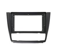 KULACA Cadre de Radio Montage Autoradio pour BM-W 1-Series E88 E82 E81 E87 2004-2011, 9 inch Façade 2 DIN, DVD CD Autoradio Cadre de Montage Adaptateur,Auto AC