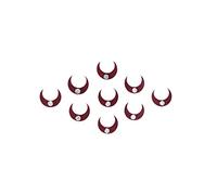 KULIA 6 paquets de bindis multicolores à pois ronds autocollants Bollywood pour le front tikka pour femme bijoux fantaisie tatouages autocollants tikka ethnique rond en cristal bijoux pour le