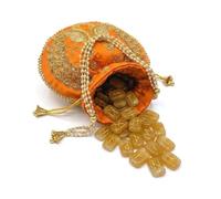 KULIA® Jeu de pierres runiques en cristal avec pochette brodée 25 pièces Elder Futhark et symboles Reiki Runes en Aventurine Jaune pour débutants Équilibrage des chakras Pierres runiques artisanales