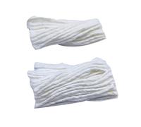 KULIA® Mèches Rondes pour Lampes À Huile Déesse Indienne Pooja Article 200 Pièces Mèches De Bougie Rondes pour Lampes À Huile Et Bougies Mèche Puja Aarti Batti Diya Décorations De Bougies Diwali
