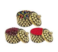 KULIA® Multi Bindi Face Gems Tattoos Stickers Medium Size Designer Bindi Indian Tattoos Sticker Wedding Tikka Bollywood Stickers Party Mix Size Forefront Bindi Fashion Jewelry Visage Bijoux