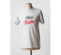 kulte tee-shirts et débardeurs femme de couleur gris 38