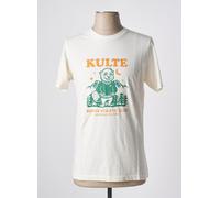 kulte tee-shirts et débardeurs homme de couleur beige