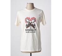 kulte tee-shirts et débardeurs homme de couleur beige XS