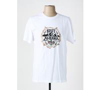 kulte tee-shirts et débardeurs homme de couleur blanc