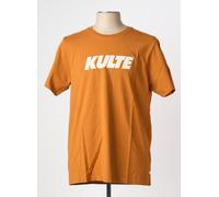 kulte tee-shirts et débardeurs homme de couleur jaune