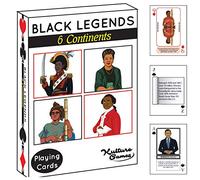 Kulture Games Cartes à jouer : Black Legends - Jeu de cartes Legends pour la famille et les adultes - Histoire des Noirs inspirante