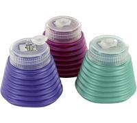 KUM 1030171 Taille-crayons en boîte - simple, conique, couleurs assorties