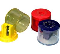 KUM 105.05.71 Boîte Taille-crayon, tube Taille-crayon pour crayons de cire Craie