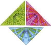 KUM® 208.13.29 Triangle géométrique SOFTIE®FLEX 16 cm flexible assorti