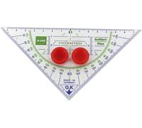 KUM 227.03.19 Triangle de géométrie avec poignée 16 cm