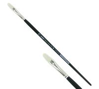 KUM 5123111 - Pinceau acrylique et à huile Black Line, langue de chat, taille 10, pour artistes, pinceaux pour artistes, matériel pour artistes