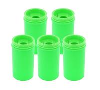 KUM AZ1028616-G - Taille-crayon avec récipient 1870 Mini K1, 5 taillants vert, taille-crayon avec récipient
