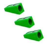 KUM AZ105.01.16-G - Taille-crayons jusqu'à 17 mm, vert, taille-crayons spécial 100-70, multipack de 3, taille-crayons pour crayons épais