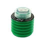 KUM AZ105.26.19-G - Taille-crayon à réservoir 442M2 Softie Lefty G, pour gauchers, couvercle vissé, vert, 1 pièce