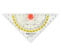 KUM az209.12.19 T-shirt Géométrie Triangle 293 C, acrylique, encre de Chine avec pointe Compas, 1 pièce, 16 cm, clair