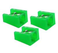 KUM AZ303.60.16-G - Sacapuntas grande, verde, hasta 12 mm de diámetro, 3 sacapuntas para lápices gruesos