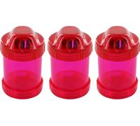 KUM AZ3031816-R - Taille-crayons avec récipient 450 M1, 3 taille-crayons rouges, taille-crayons avec récipient
