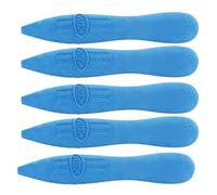 KUM AZ402.17.16-B - Gomme Correc Stick de forme ergonomique, 5 gommes bleues