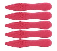 KUM AZ402.17.16-R - Gomme Correc Stick de forme ergonomique, 5 gommes rouges