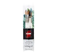 KUM 5146716 - Set de pinceaux d'artiste 4 pièces, Schlemmer Art Botanical Brush Set