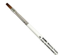 KUM - Pinceau Aquarelle Memory Point Plat, Taille 4
