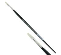 KUM - Pinceau plat pour acrylique et huile Black Line, taille 6