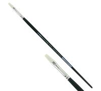 KUM - Pinceau plat pour acrylique et huile Black Line, taille 8